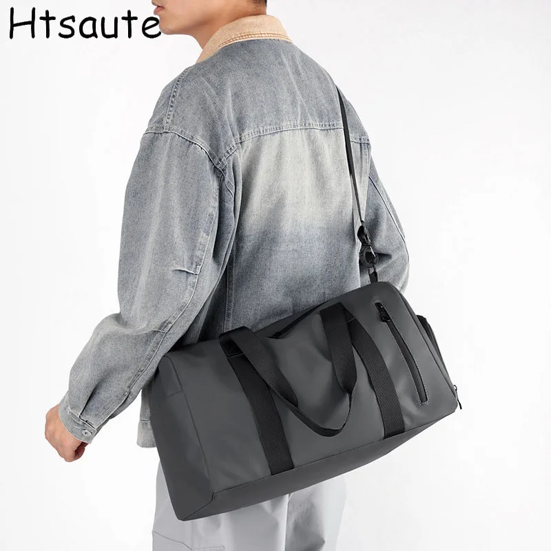 Men's Handbags Large Capacity Storage Bag Hand Luggage Oxford Waterproof Travel Bag Business Large Capacity Duffle Travel Bag