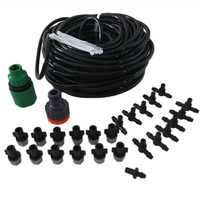 4/7mm DIY Drip Irrigation System 5M-25M Watering Garden Hose Micro Drip Watering Kits with 1/2\