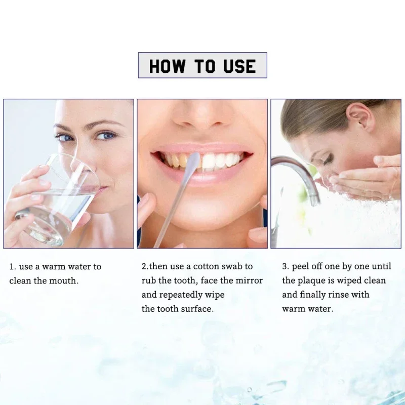 New Teeth Whitening Tooth  Whitener Bleach Deep Cleaning Remove Tooth Stains Teeth Whitening Kit Cleaning Serum Products