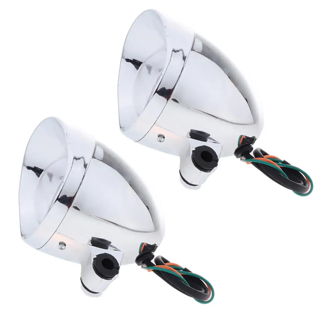 

2pcs Motorcycle LED Driving Headlight Fog Lamp Light for