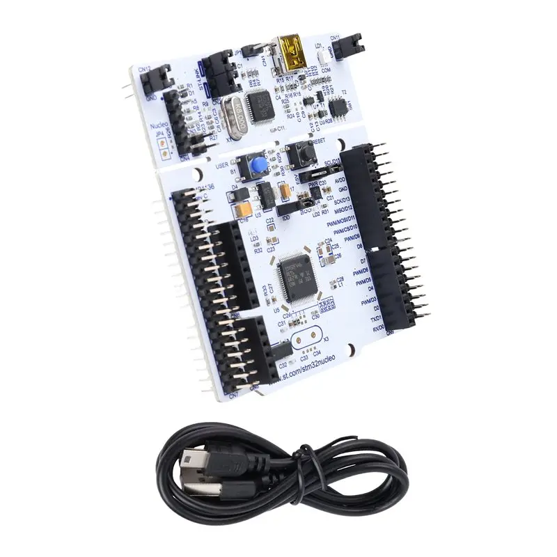 ●For Arduino/ST Compatible NUCLEO-F446RE STM32 Nucleo-64 Development Board Featuring STM32F446RE MCU Support Connectivity