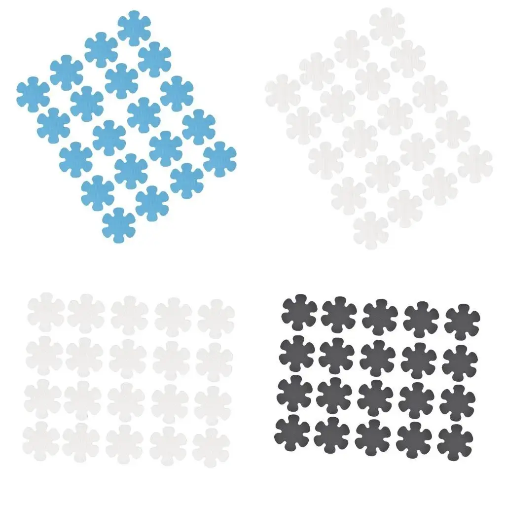 

E8BD 20pc Non slip Bathtub Stickers for Bath Tub, Shower Floor Prevent Accidents