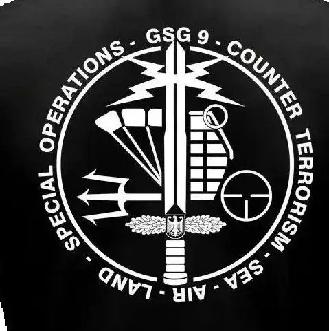 

GSG 9 German Counter Terrorism Special Forces T-Shirt 100% Cotton O-Neck Summer Short Sleeve Casual Mens T-shirt Size S-3XL