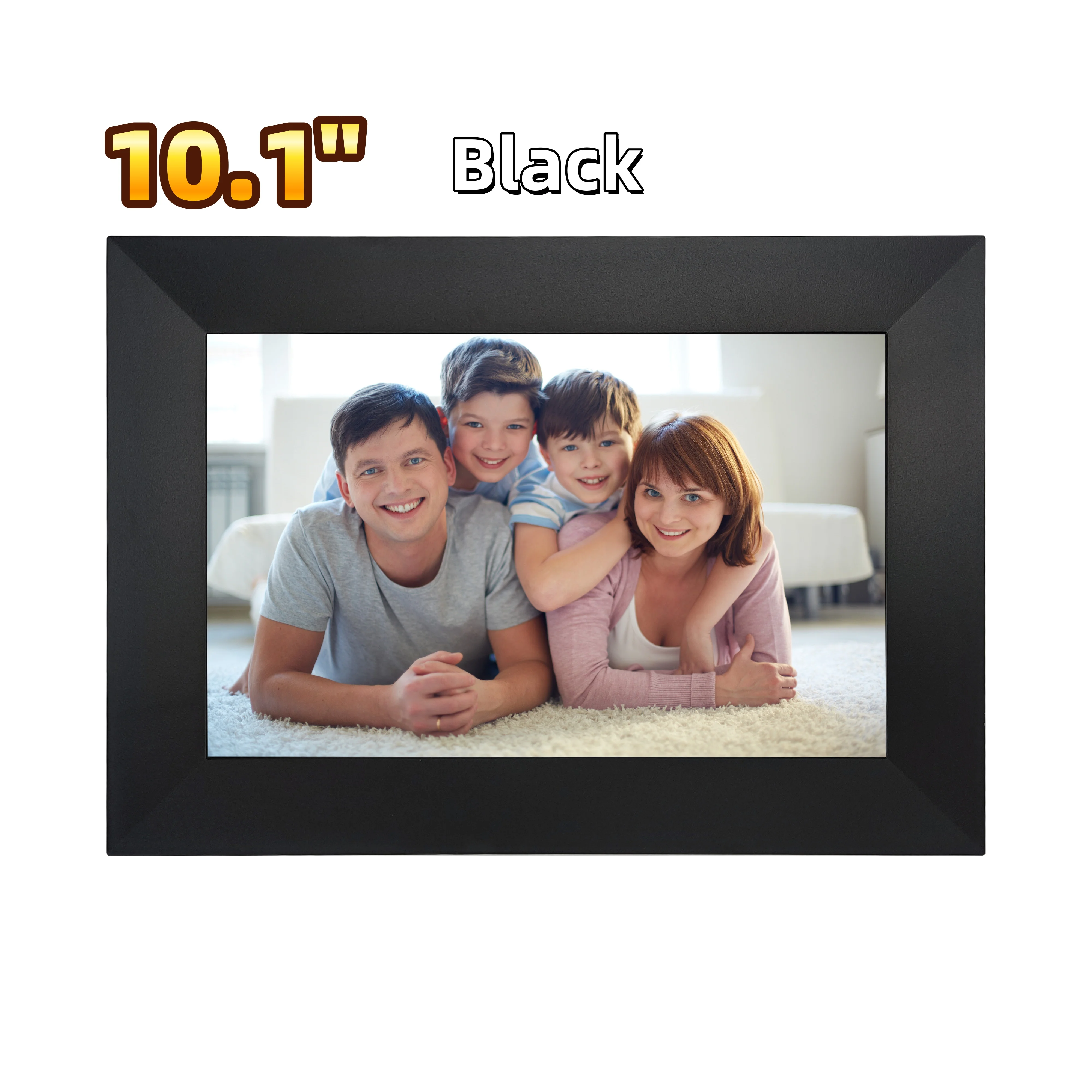 

Digital Picture Frame, 10.1 Inch WiFi Digital Photo Frame, IPS HD Touch Screen Electronic Picture Frame, 16GB Storage, Slideshow