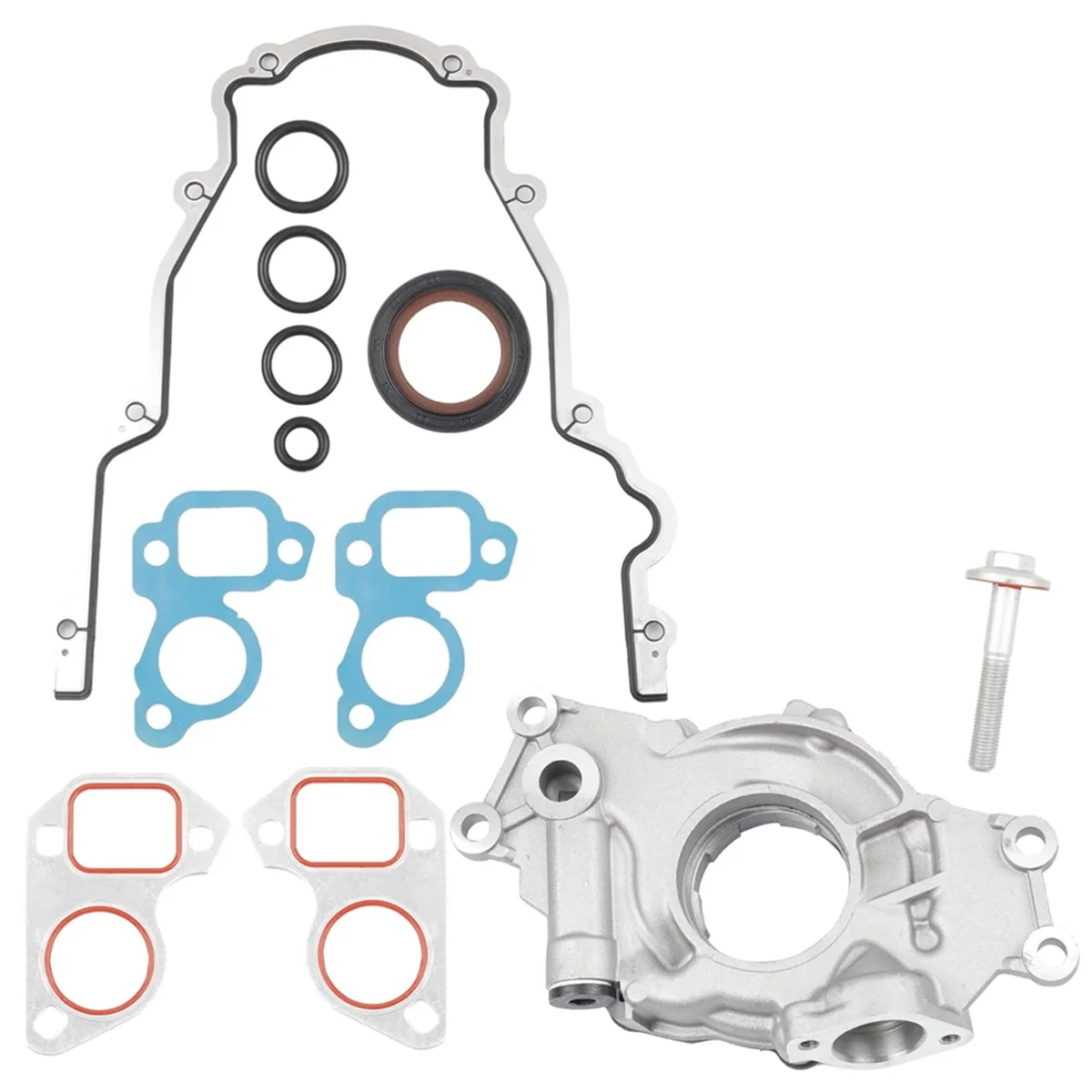 M295Hv High Volume Oil Pump Kit for Silverado Avalanche Suburban Tahoe Gmc Sierra Yukon, with Gaskets Balancer Bolt