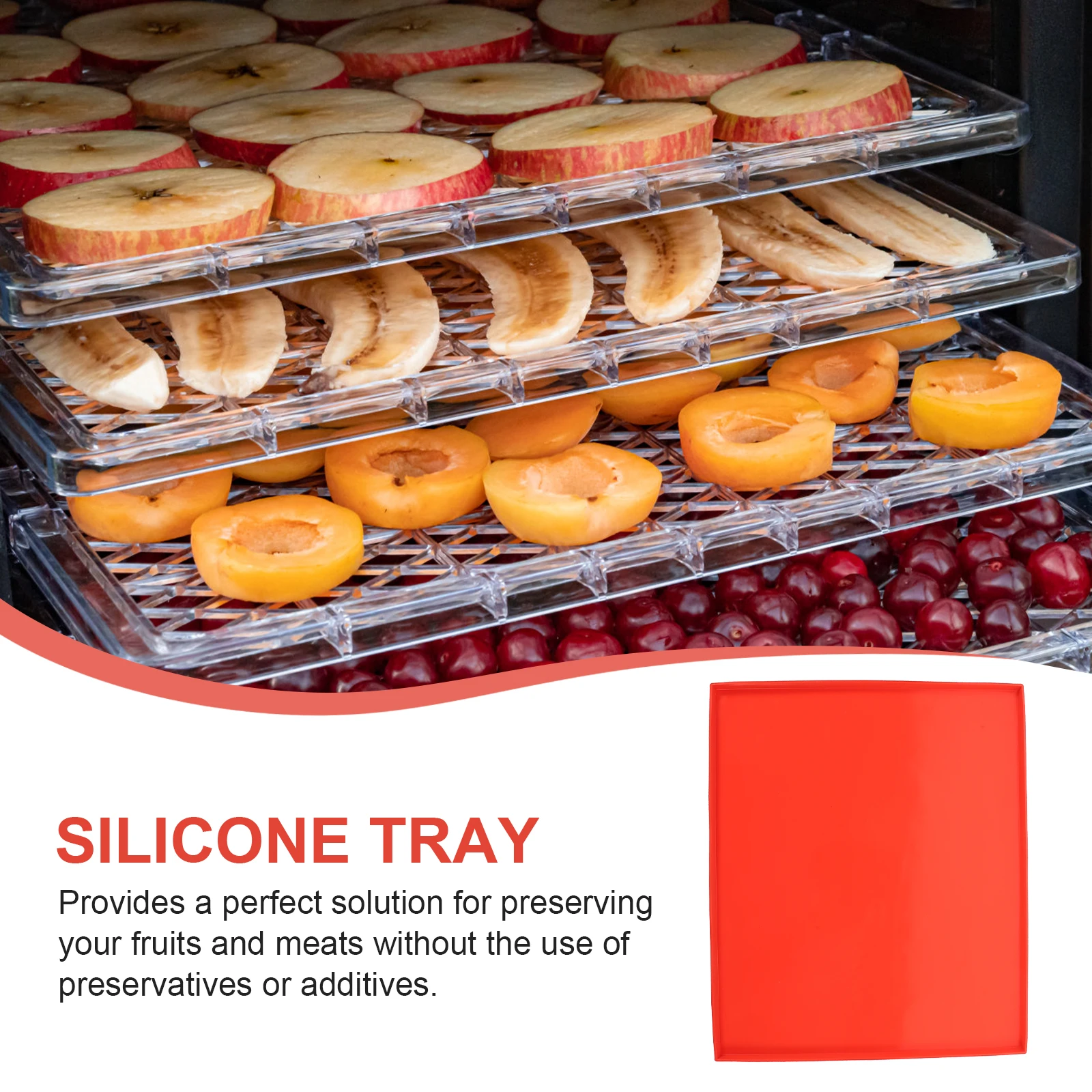 

Baking Trays for Oven Silicone Pad Dehydrator Liner Heat Resistant Mats Countertop