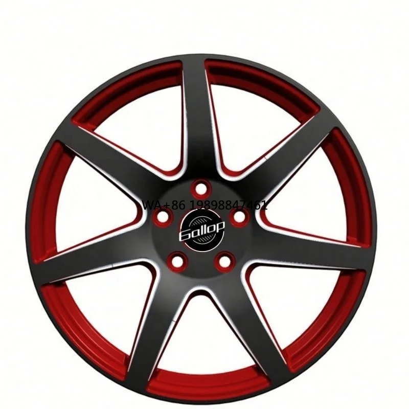 Gallop ET32-55 17-20Inch Alloy Wheel Rim New PCD 5*105-120 Machine Face Finish Multi-Spoke 3 Year Warranty Passenger Car Wheels