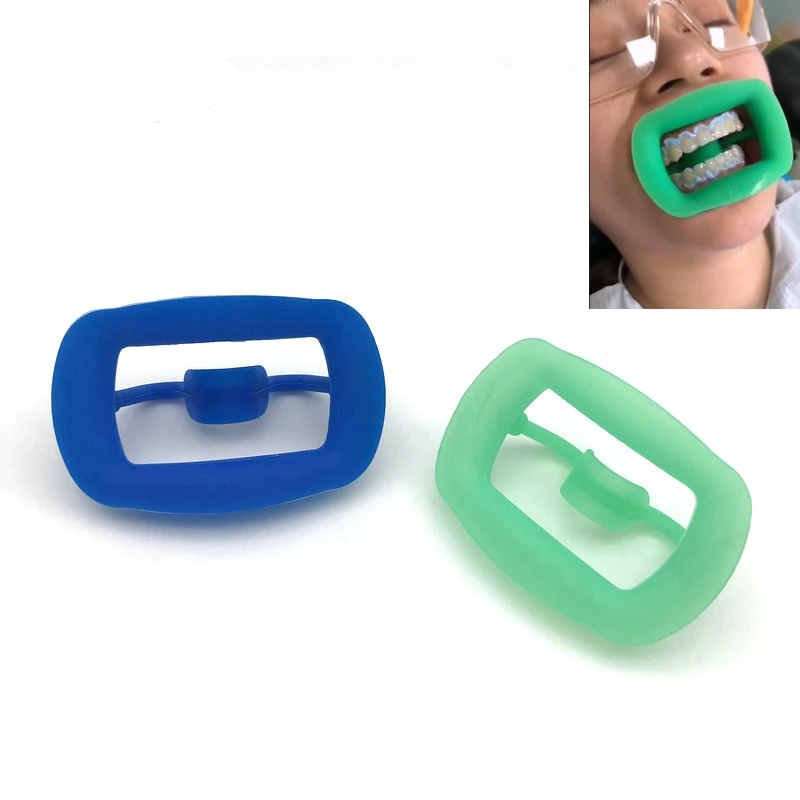 

HussanDental 1pc Dental retractor soft silicon Intraoral Lip Cheek Retractor Mouth Opener Cheek Expand Dental Orthodontic