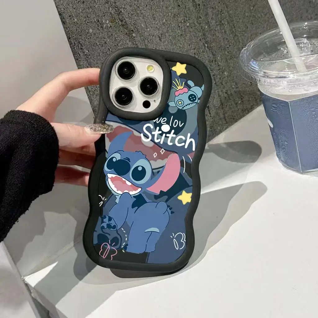 حافظة سيليكون لينة لهاتف Realme ، غطاء جانبي مموج ، غرزة لطيفة ، حلوى ، Realme C63 ، C67 ، C65 ، C53 ، 12 برو بلس ، 11 ، C55 ، C35 ، C11 ، C12 ، C15 #4