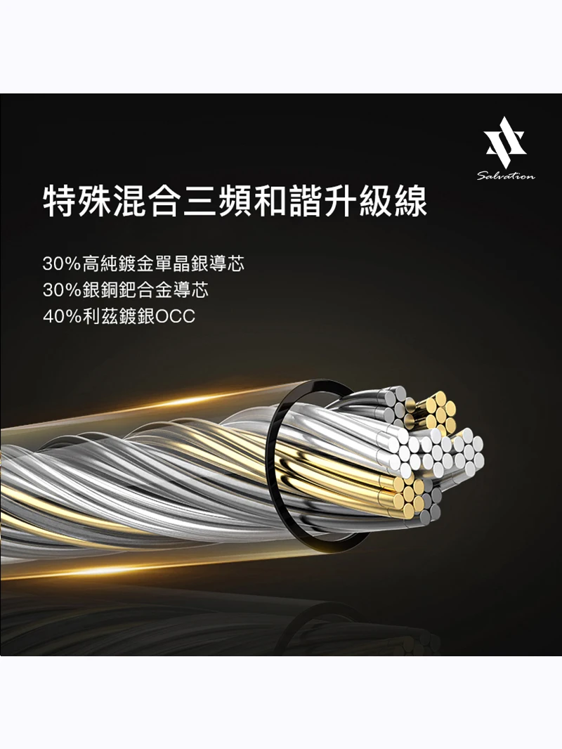 Hakugei تايوان الخلاص الهجين 3 الفرقة الوئام رافائيل الصوت Hifi الموسيقى تحديث سماعات ترقية كابل الخط 4.4 2.5 MMCX 0.78