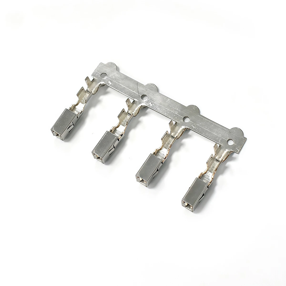 

10/30pcs Automotive Composite Crimp Terminals Continuous Strip Cold-Press Wire Connectors for Auto Electrical Wiring