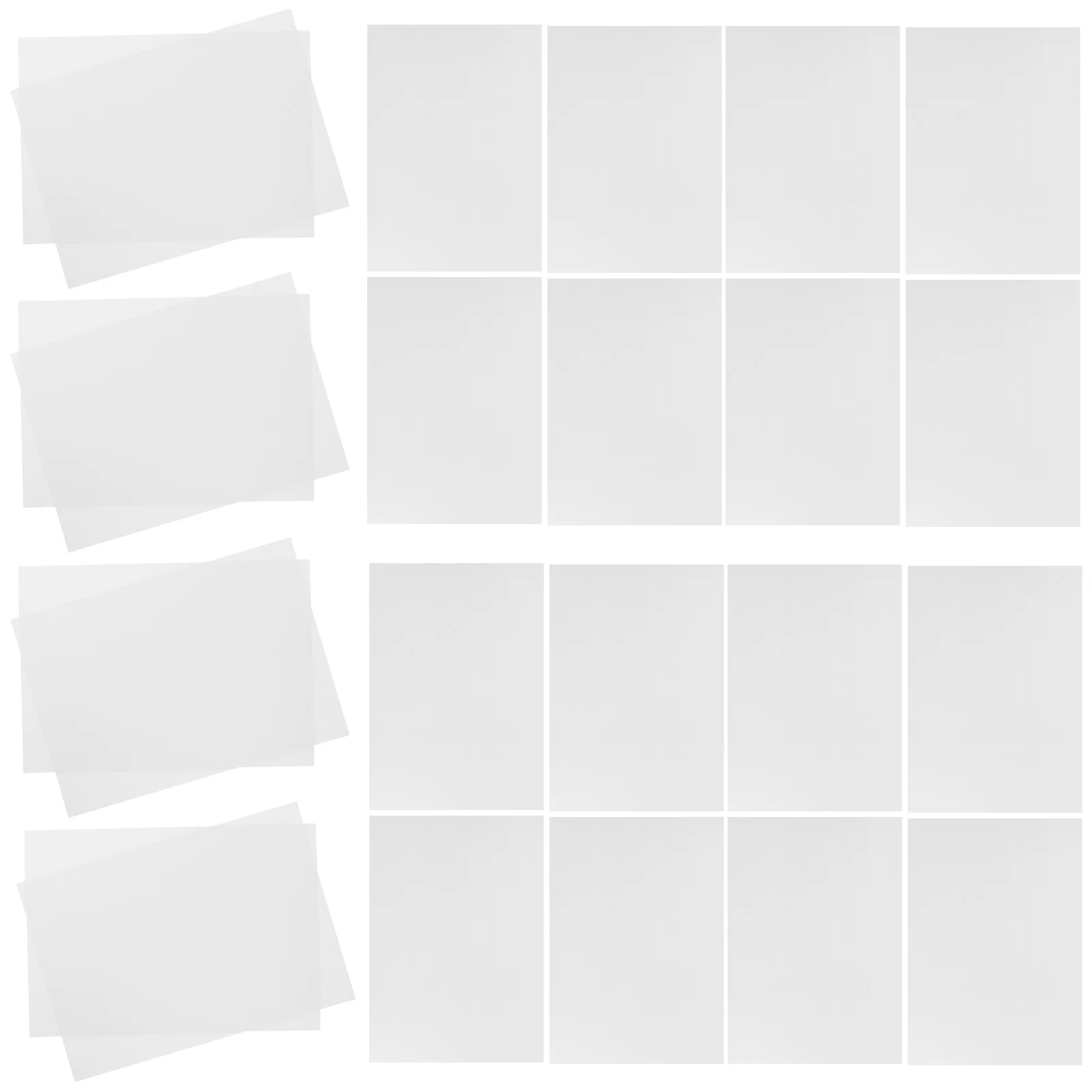 

50 Sheets Water Painting Paper Kids DIY Marbling Paper Sheet Children Arts Crafts Coloring Sheet Big Papers for Drawing