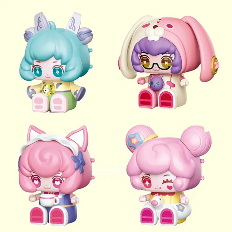 MINISO Bausteine Honor of Kings Serie Spielperipheriegeräte Xiaoqiao Daji Figur Kawaii Geburtstagsgeschenk Sammlung Modell