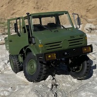 LDRC 2.4G 1/12 RC Crawler Car 4x2 Off Road Vehicle With 15KM/H Speed USB Rechargeable Battery Kids Toy For Outdoor Play