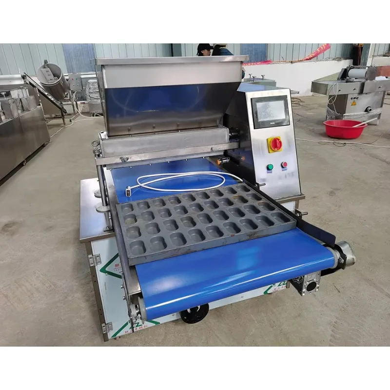 Commercial Multi‑Mold Cake Depositing Machine Full Automatic Batter Filling Equipment for Sponge Cupcake Making Customized