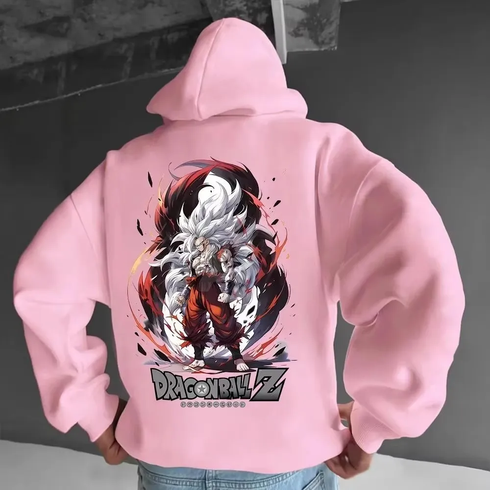 

Dragon Ball Anime Peripheral Hoodie Sweatshirt Printed Cartoon Hoodie Unisex Comfortable Autumn and Winter Long Sleeve Pullover