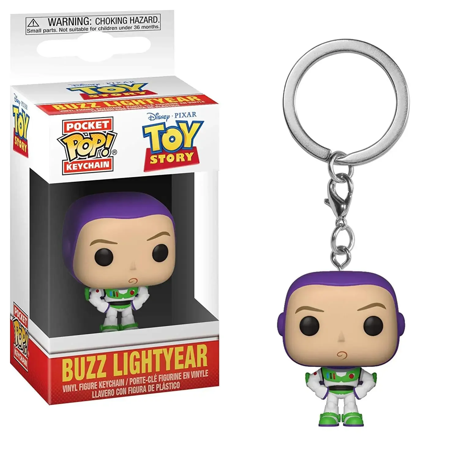 Disney movie FUNKO Pop Toy Story 4 Slinky Dog Buzz Lightyear Alien Woody Forky Keychain PVC Action Figure Model Toy For Children - view 4