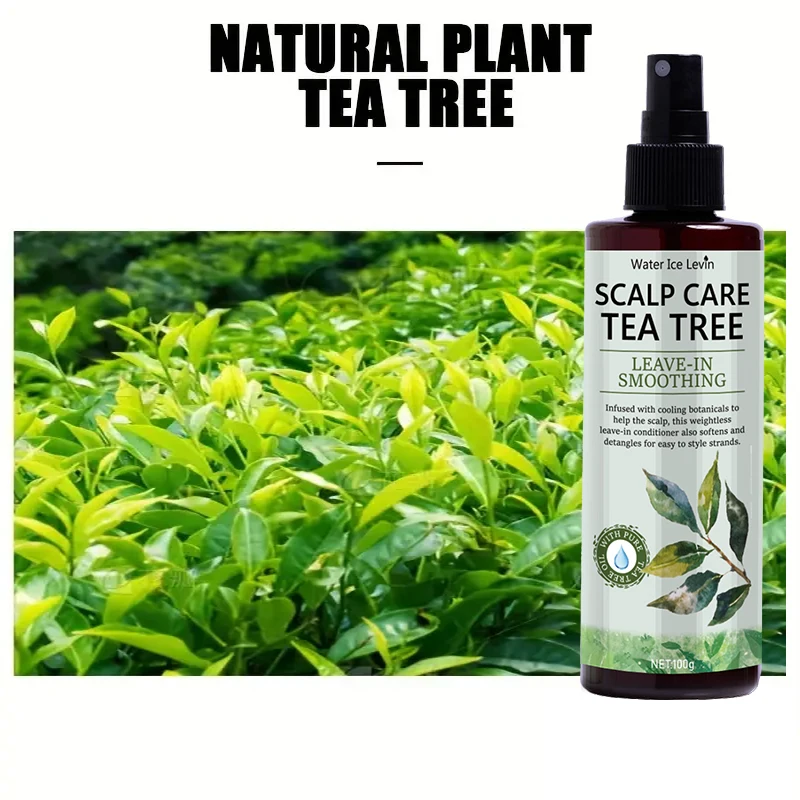 Tea Tree Essential Oil, Deeply Moisturizes Dry and Frizzy Hair, Suitable for Facial, Body, Light Beige Skin Care, and Nails, an Ideal Choice for All Seasons