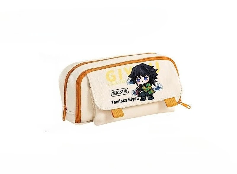 

Japanese anime Demon Slayer Kawaii cartoon pattern pencil case anime merchandise small gift