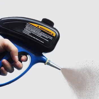 E2 Air Sandblasting Gun Adjustable Flow Pneumatic Air Sand Blaster Sandblasting Machine Removing Spot Rust Sandblasting Device Tool