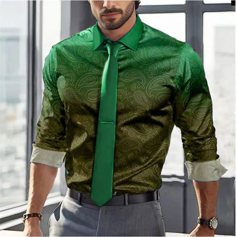 Large Size Men\'s Casual Shirt Business Summer Spring Autumn Lapel Long Sleeve 12 Colors S-5XL Fast Shipping 2024 Men\'s Shirt