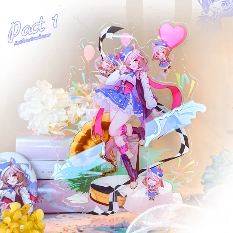 Japanese Anime Pretty Derby Matikanetannhauser Acrylic Stand Figure Model Plate Cosplay Collection Desktop Decor Gifts KJKJ