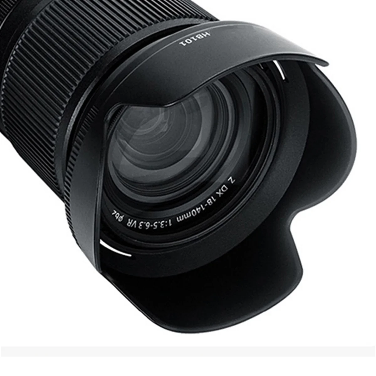 Excellent! HB101 Lens Hood Sunshade for Nikon Z DX 18-140mm F/3.5-6.3 VR , 18-140 F3.5-6.3 VR Mirrorless