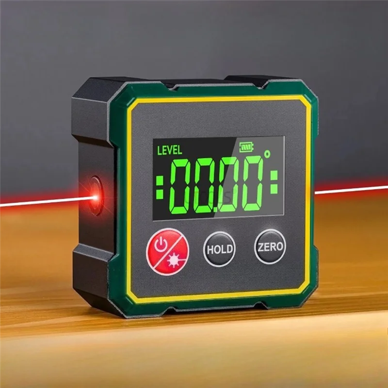 AT43-مقياس الميل المحمول بالليزر الإلكتروني بشاشة كبيرة وشاشة عرض رقمية مقياس الميل المحمول #5