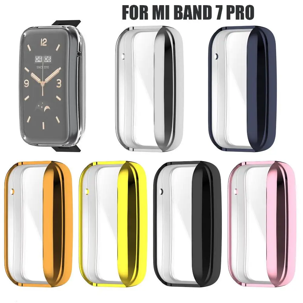 เคสป้องกันเต็มรูปแบบนาฬิกาอัจฉริยะสำหรับ Xiaomi Mi band 7 Pro