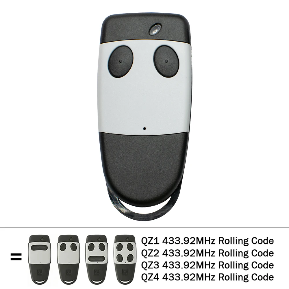 S449 QZ2 QZ4 Garage Door Remote Control TXQ449100 TXQ449200 TXQ449300 TXQ449400 433.92MHz Gate Keyfob