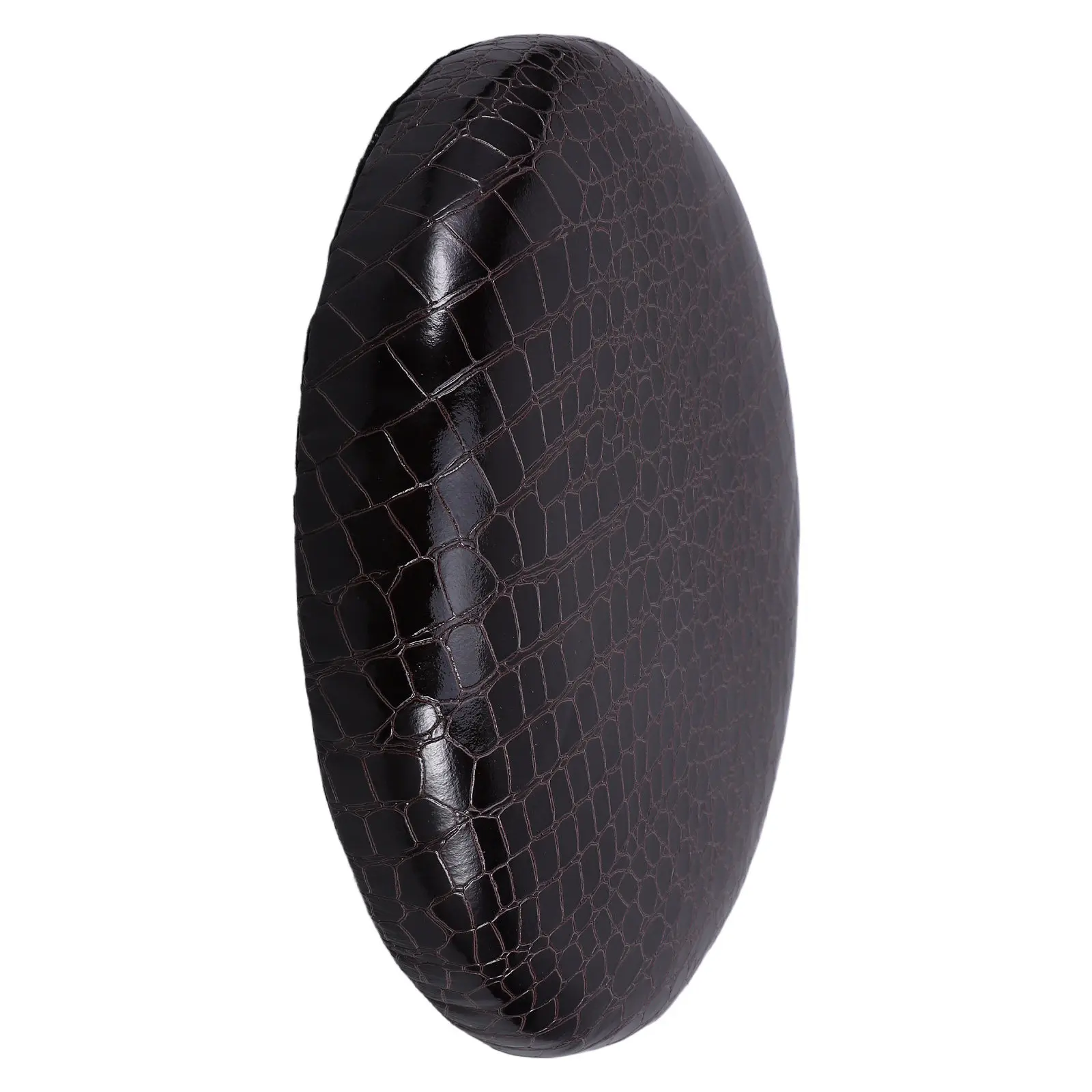 Round Stool Seat Replacement 11 Inch Solid Wood Chair Top Pad Brown for Bar Dining Kitchen Stool Cushion Repair Parts