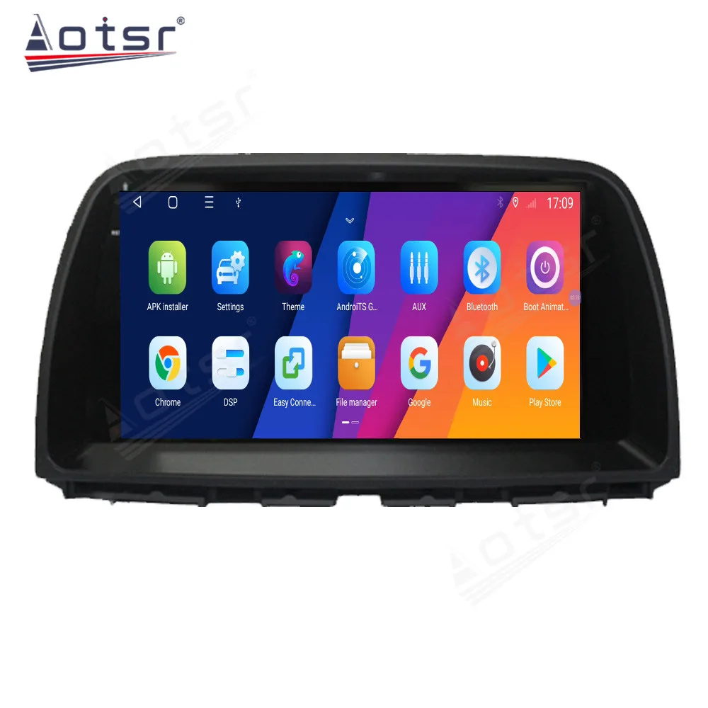 Qualcomm 9’’ Android 14 Carplay For Mazda 6 2015-2016 GPS Navigation Car Radio HD Touch Screen Auto Stereo Car Accessories