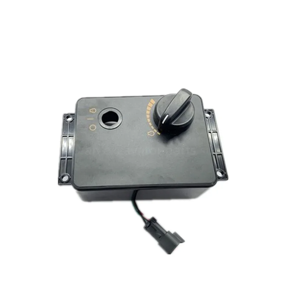 

Hot Sales For Hyundai R130/150/225/215/80-7 Excavator Throttle Knob Controller Switch Assembly New Style OE:21N8-20506 Air Condi