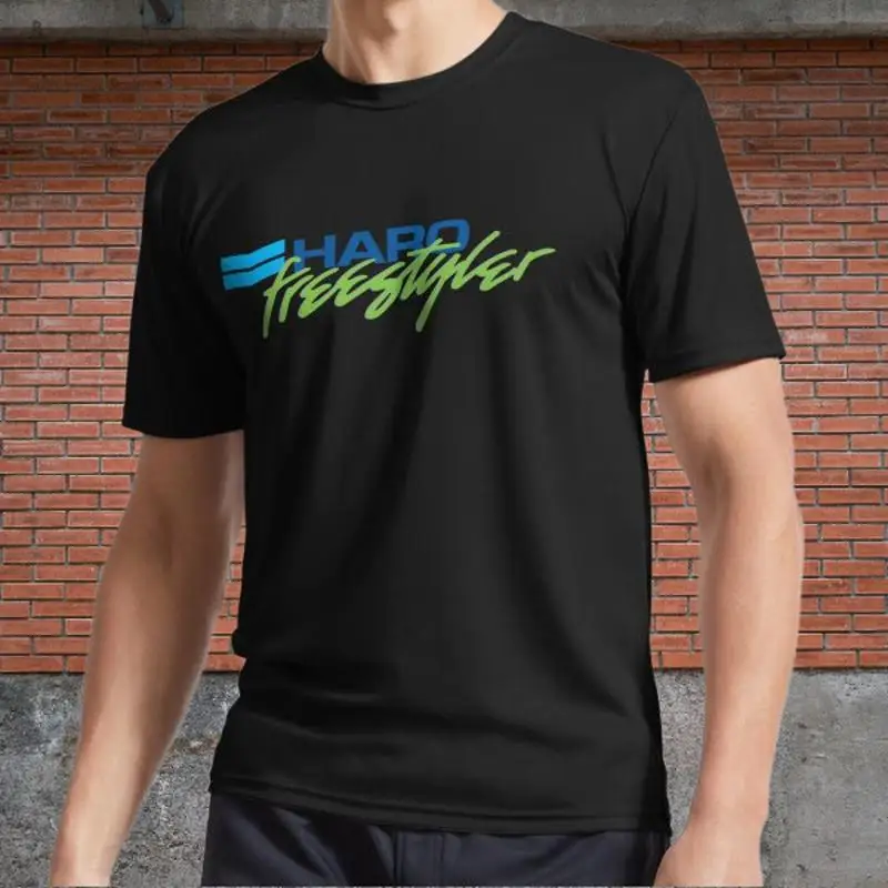 HARO freestyler-Camiseta con Logo activo BMX de la vieja escuela para hombre, talla divertida S a 5XL