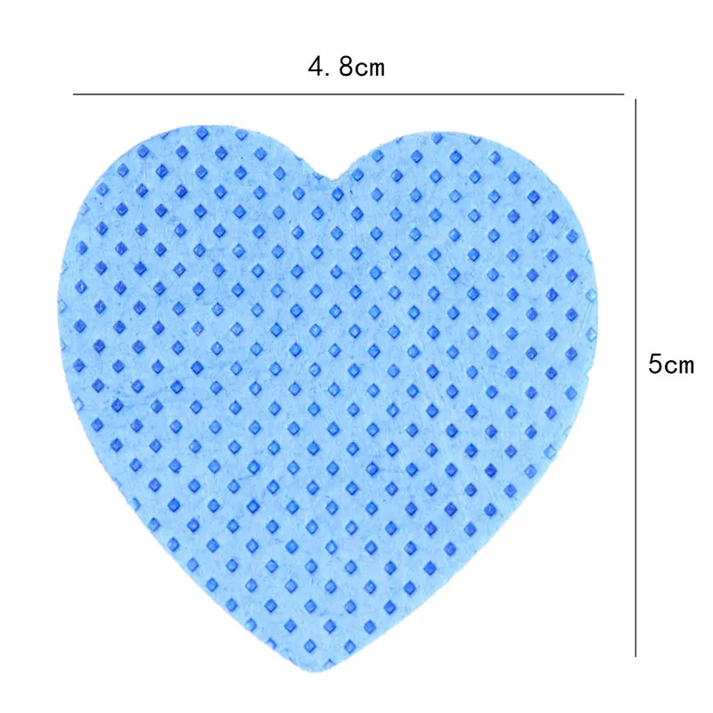 Lingettes en Papier Coton pour Dissolvant de Colle à Cils, Tampons Nettoyants pour la Bouche de la Bouteille de Colle, Empêche l\'Ecreusement des