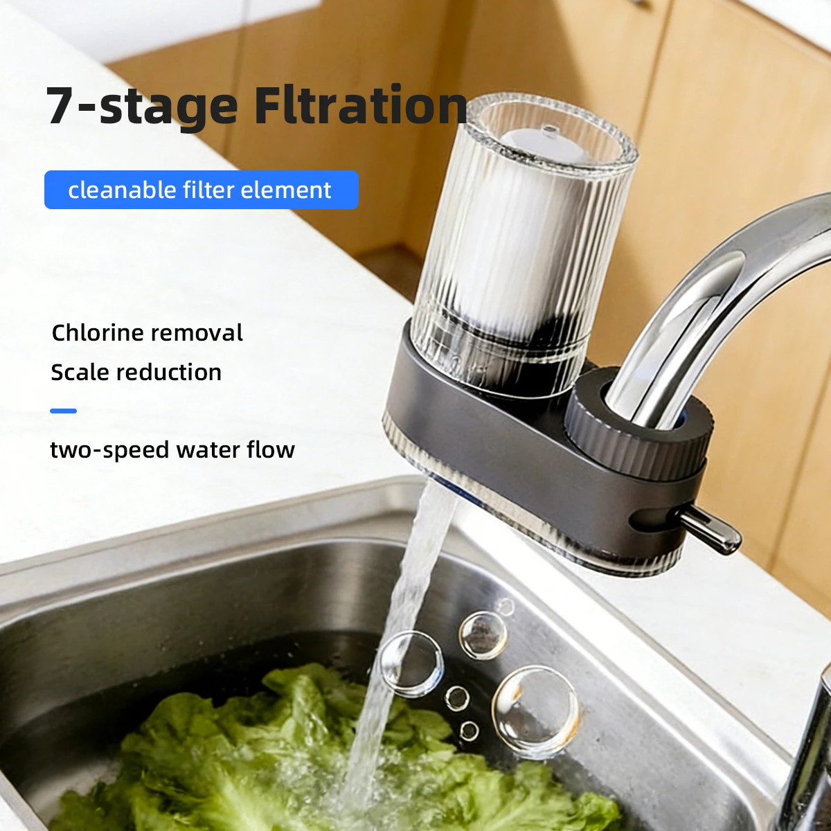 Faucet filter elements, water purifier, chlorine removing filter, heavy metal faucet adapter,Kitchen Ceramic Filter