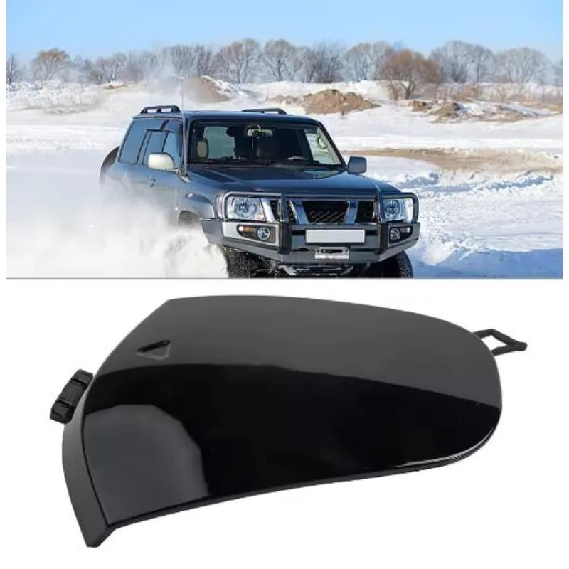 

51117376447 Заглушка буксировочного крюка переднего бампера для BMW MINI Clubman Cooper F54 2014-2023, глянцевый черный цвет