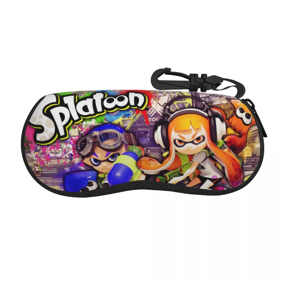 Splatoon Lnkling Glasses Case Printing Game Octopus Eyeglasses Storage Box Anti-Pressure Sunglasses Box