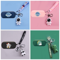 For OnePlus Buds Z2 TWS Case Cartoon Astronauts/Pandas/Dinosaurs Animal Silicone Earphones Cover Cute For OnePlus Buds Z