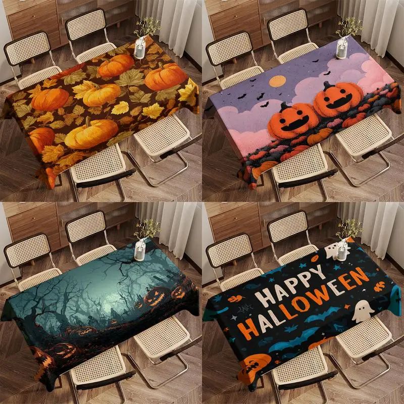 اليقطين ورقة نمط مفرش المائدة مطعم المطبخ مفرش المائدة غرفة المعيشة ديكور المنزل مستطيلة الطرف الديكور #1