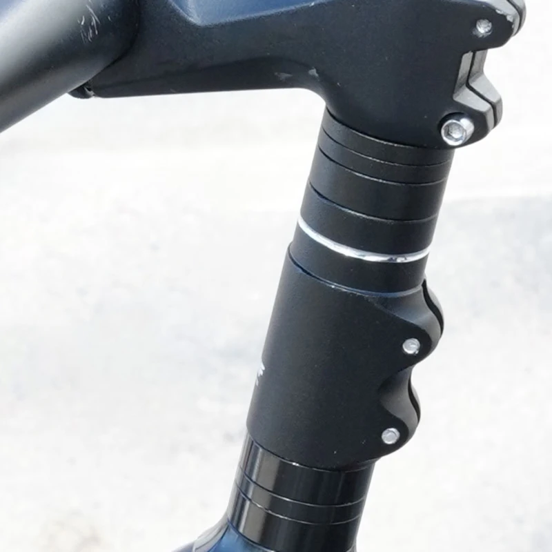 Bicicletas garfo haste extensores guiador risers adaptadores guiador para bicicletas