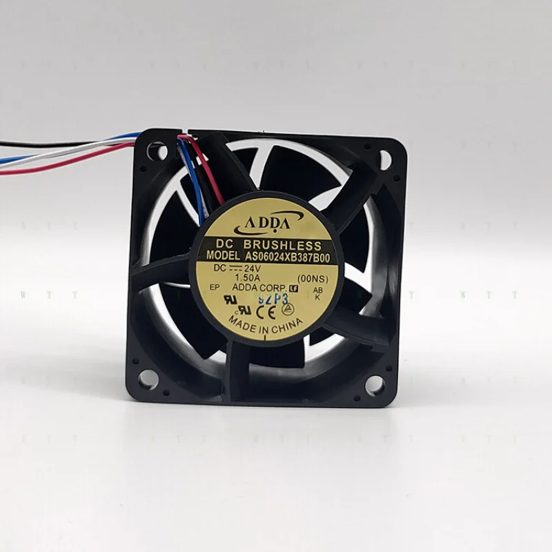 H  1 pcs ADDA 24V 1.50A  6038 AS06024XB387B00 Inverter 6CM Violent Speed Fan