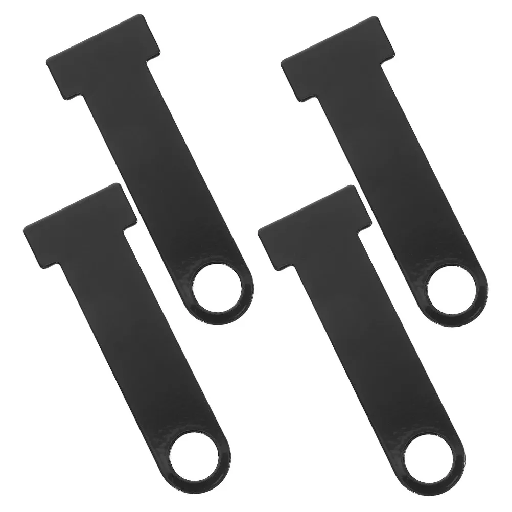 

4Pcs Sturdy Iron Motorcycle Ring Lock Universal Strap Ring Lock Theft Deterrent for All Helmets