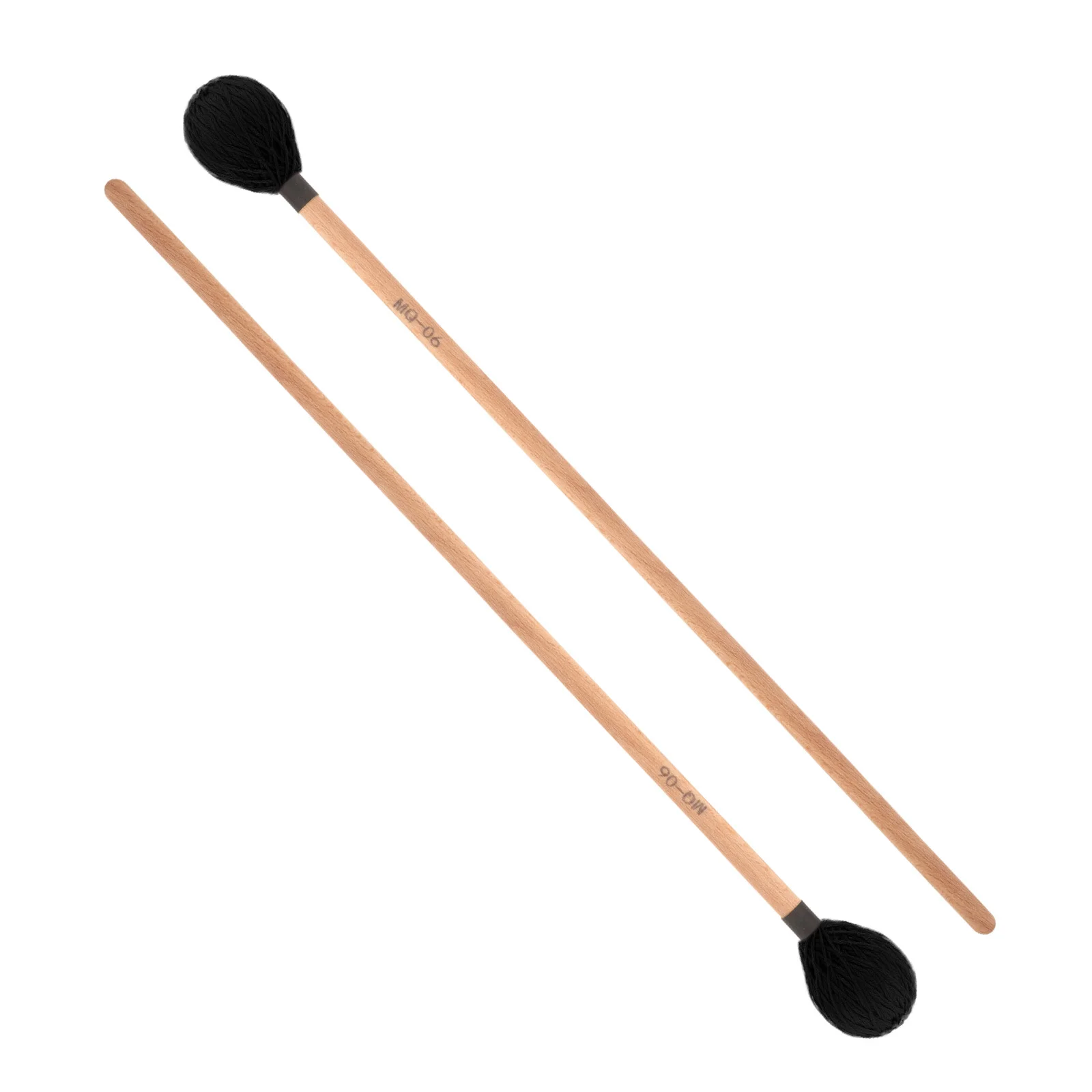 1 Pair Wooden Mallet Sticks For Tongue Drum Marimba Percussion Lightweight Reusable Drumsticks Music Instrument Accessories