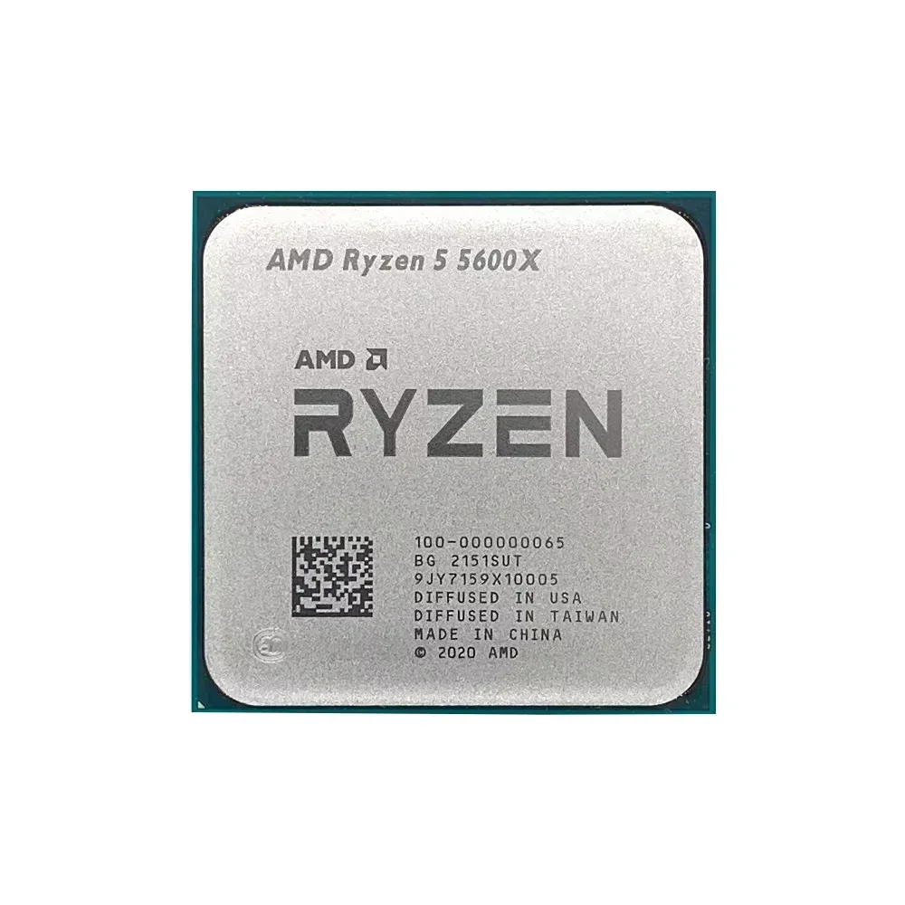 AMD Ryzen 5 5600X 7NM Used Processor CPU 3.7GHz R5 5600X 6-Core 12-Thread 65W L3=32M AM4 view 6