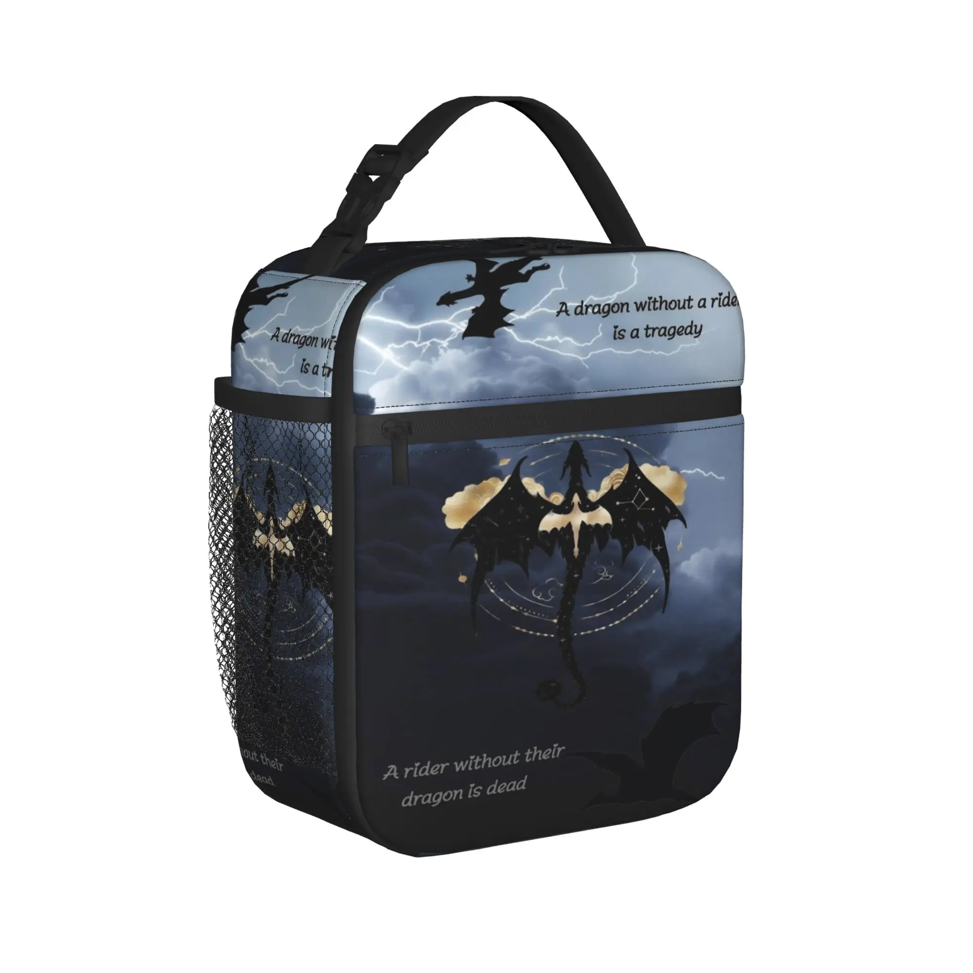 Insulated Lunch Boxes F-Fourth W-Wing Dragon Merch  Lunch Container Fashion Thermal Cooler Bento Box For School