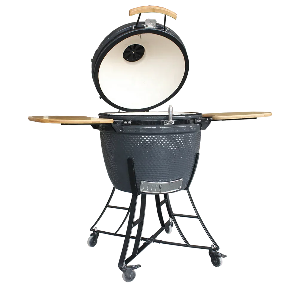 Wholesale Barbeque Xl Xxl 13 16 18 21 23.5 24 26 Inch Zoll Grey CIF BBQ Steel Charcoal Bbq Ceramic Grill