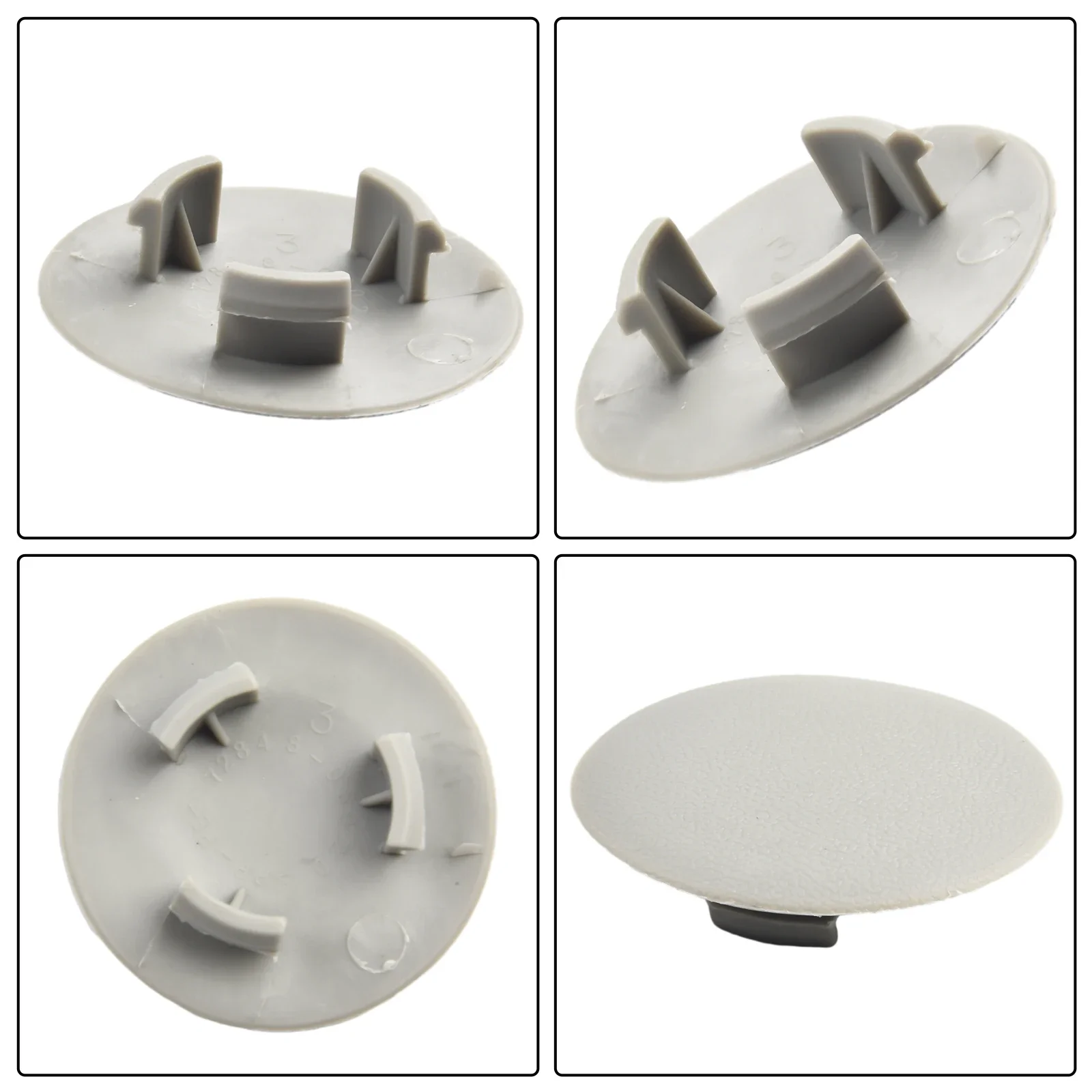 

No Assembly Required Armrest Cap 72848-08020-B0 For Sienna 11-15 Gray Plastic Plug-and-play Direct Replacement