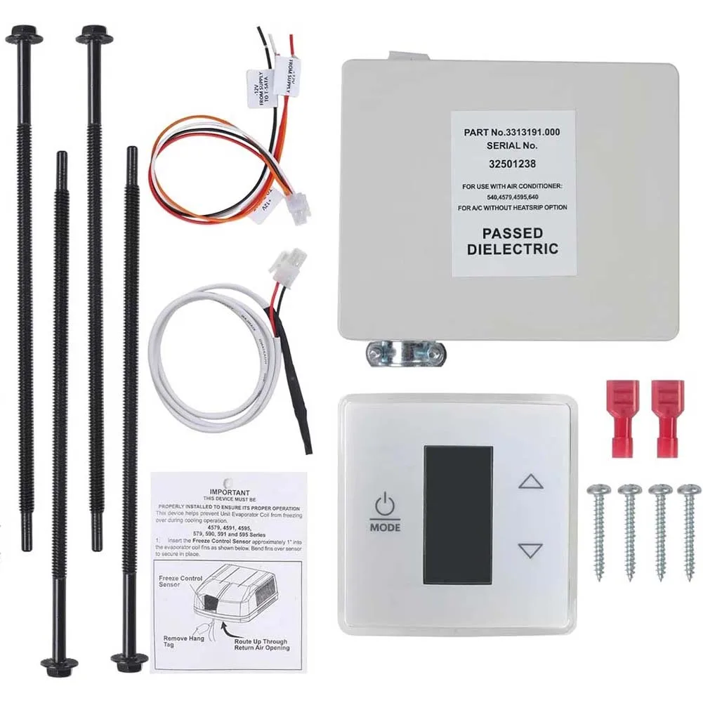3316230.000 RV Wall Thermostat/Relay Box Heat/Cool For Dometic For RV/Camper Conditioners Temperature Display
