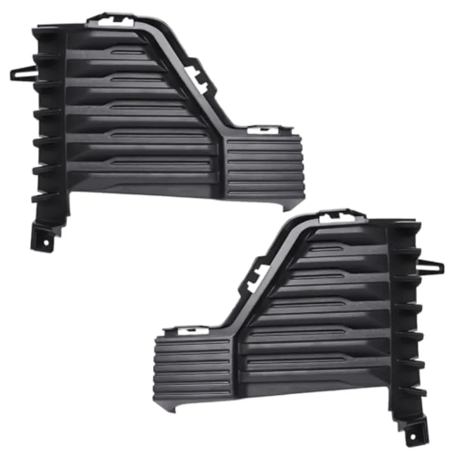 

Front Bumper Air Duct Vent Cover Driver and Passenger Side 2PCS Fit For Chevy Chevrolet Silverado 1500 2022 2023 2024 2025 Lowe